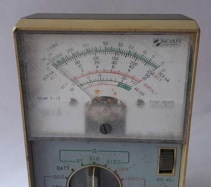 Vintage SOAR, Japan Multimeter.  Untested.