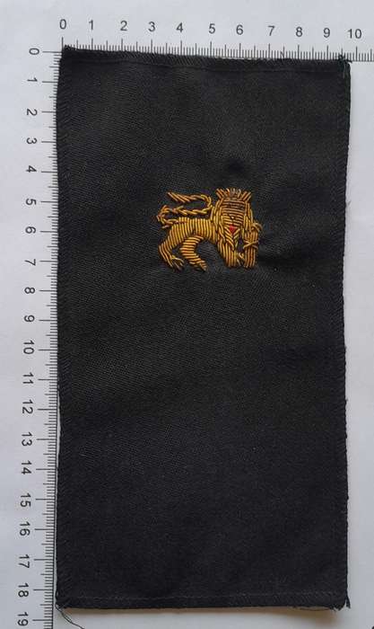 Pair SADF Navy Bullion Insignia.