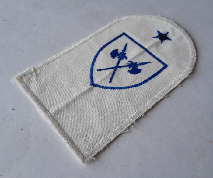 SADF Navy Security & Protection Large Mustering Badge.