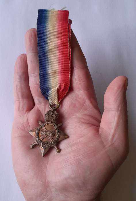 WW1 1914 - 1915 Star Medal to SPR. E PHILLIPS S.A.E.C. (South African Engineer Corps).