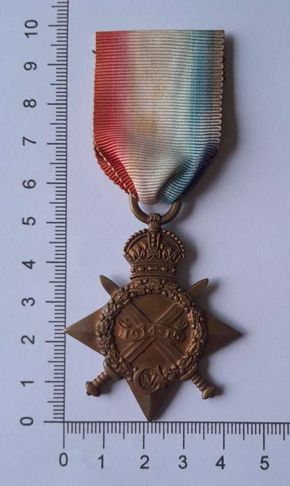 WW1 1914 - 1915 Star Medal to SPR. S. FUTCHER S.A.E.C. (South African Engineer Corps).