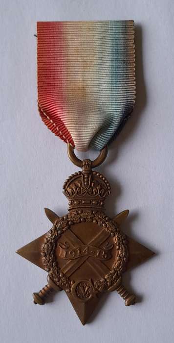 WW1 1914 - 1915 Star Medal to SPR. S. FUTCHER S.A.E.C. (South African Engineer Corps).