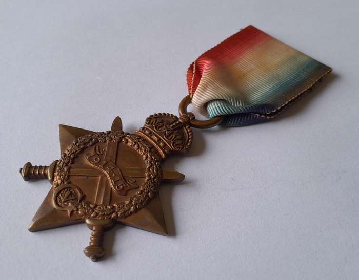 WW1 1914 - 1915 Star Medal to SPR. S. FUTCHER S.A.E.C. (South African Engineer Corps).