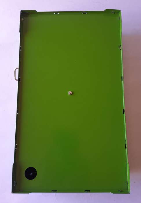 Vintage Tin Plate Table Top Wind Up Mechanical "Play Golf" Game