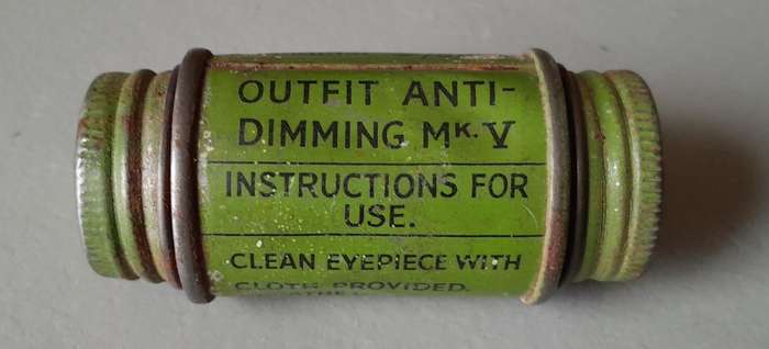 WW2 Barringer, Wallis & Manners Gas Mask With Original Bag And Anti-Dimming Compound.  Dated 1939.