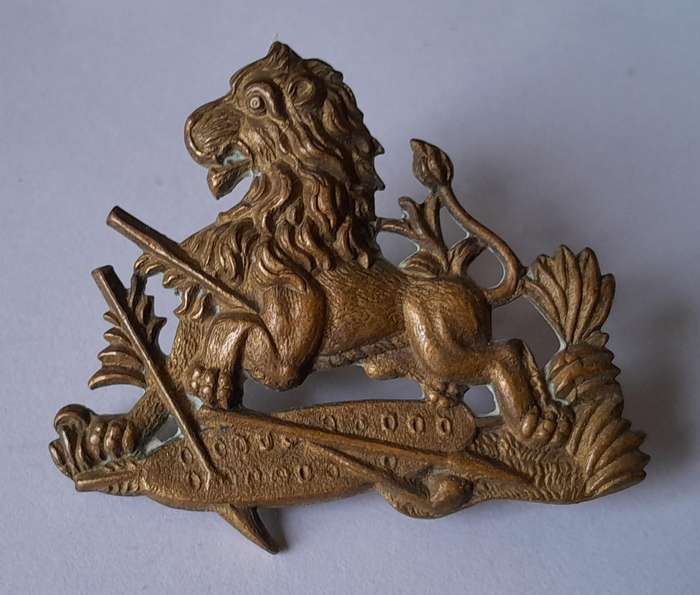 Rhodesian BSAP (British South African Police) Helmet Badge. Firmin, London.