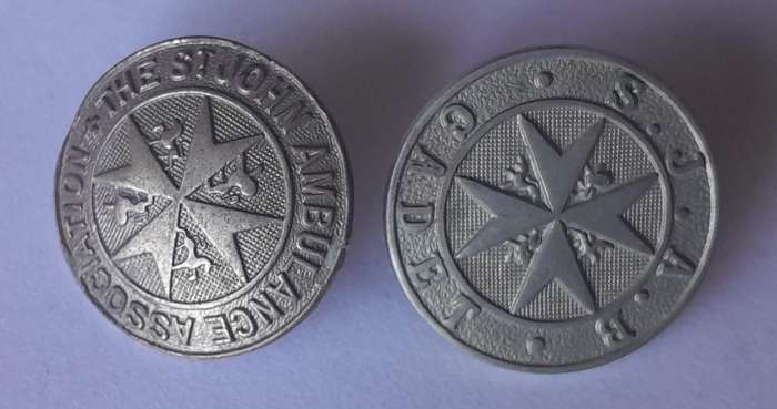 Collection of 8 x St. John's Ambulance Brigade Insignia.