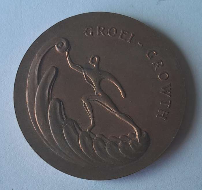 Set of 2 SA Medallions.  1961 Republic & 10 Years "Growth" (1971).