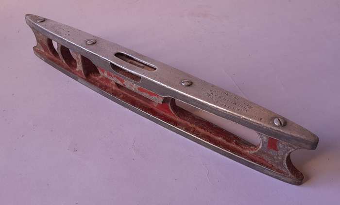 Vintage J.Rabone & Sons No.1420 Aluminium Torpedo Spirit Level.