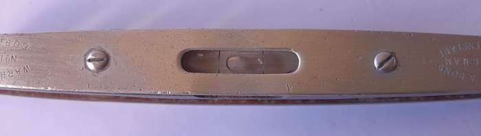 Vintage J.Rabone & Sons No.1420 Aluminium Torpedo Spirit Level.