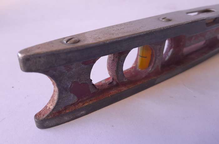 Vintage J.Rabone & Sons No.1420 Aluminium Torpedo Spirit Level.