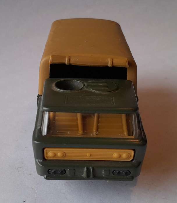 1970's Matchbox Lesney Artillery Truck.  Removeable Canopy.  12.5cm.