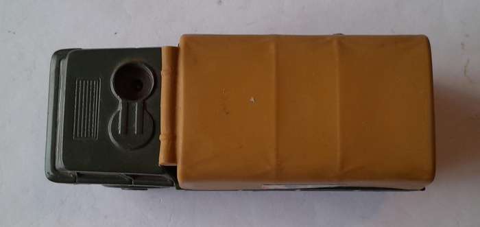 1970's Matchbox Lesney Artillery Truck.  Removeable Canopy.  12.5cm.