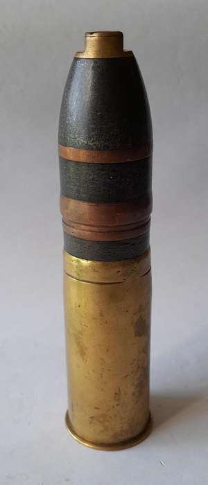 Boer War Vickers, Sons & Maxim 1 Pounder Pom-Pom 37mm Round (Inert). No International Shipping.