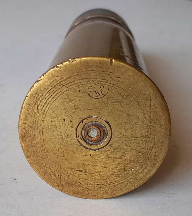 Boer War Vickers, Sons & Maxim 1 Pounder Pom-Pom 37mm Round (Inert). No International Shipping.