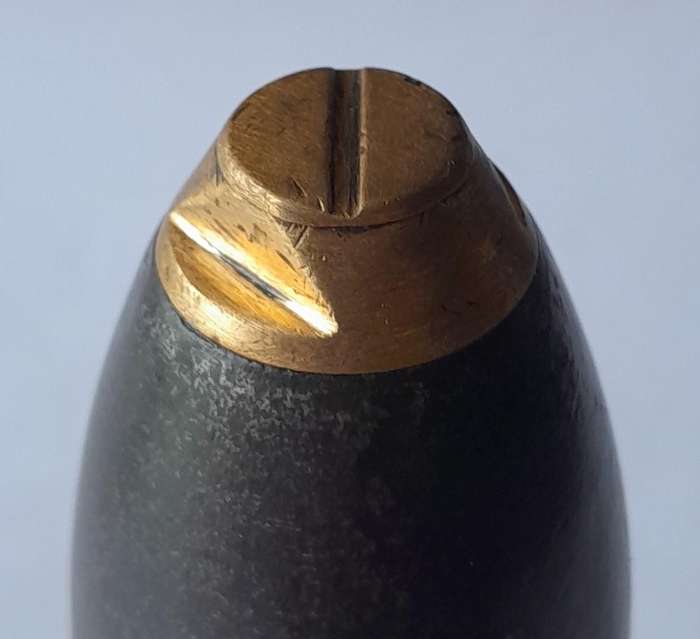 Boer War Vickers, Sons & Maxim 1 Pounder Pom-Pom 37mm Round (Inert). No International Shipping.