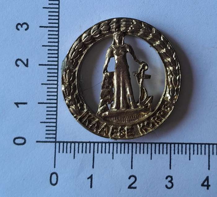 Kaapse Korps / Cape Corps Badge.  No Lugs.