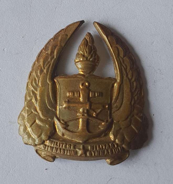 SADF Gymnasium Collar Badge.  No Lugs.