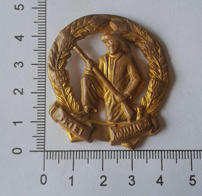 SADF Skiet Kommando Cap Badge.  No Lugs.