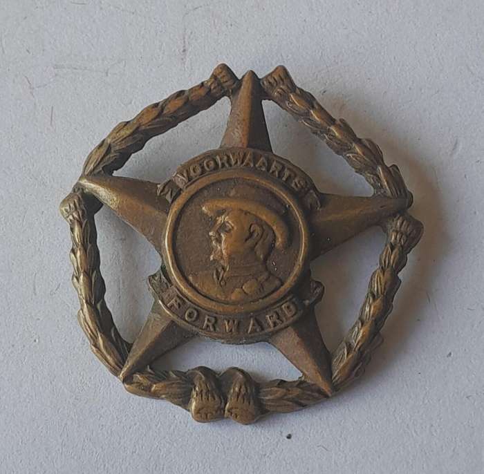 Regiment Botha Collar Badge.  No Lugs.