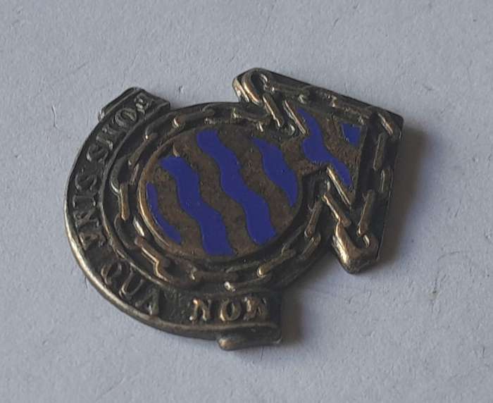 SADF Ordnance Corps Collar Badge.  No Pins.