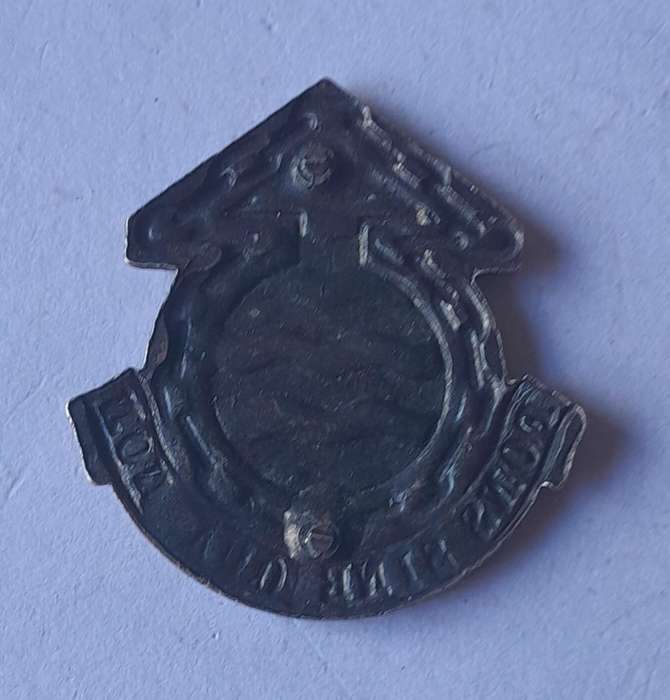 SADF Ordnance Corps Collar Badge.  No Pins.