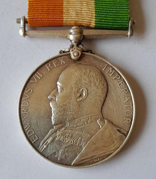 Boer War KSA Medal To "1089 CPL. J.S. CUSSANS COL : LT HORSE".