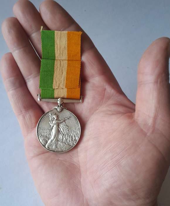 Boer War KSA Medal To "1089 CPL. J.S. CUSSANS COL : LT HORSE".