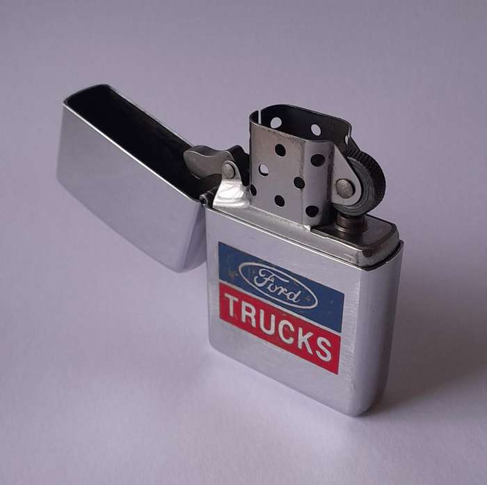 Vintage Zippo Ford Trucks Lighter.