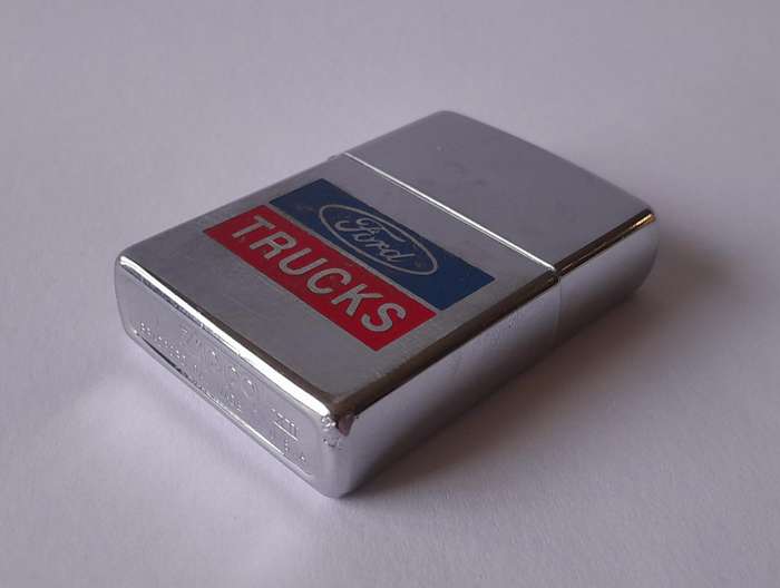 Vintage Zippo Ford Trucks Lighter.