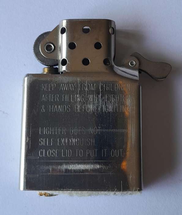 Vintage Zippo Harley Davidson Matt Black Lighter.