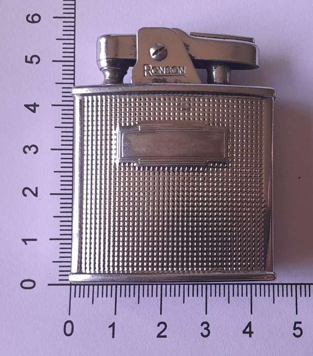 1960's Ronson Cadet Petrol Lighter.  Made In England.