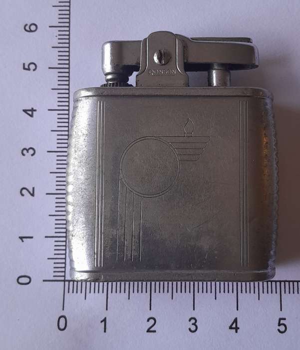 1950's Ronson Viking Butane Gas Lighter.  Made In England.