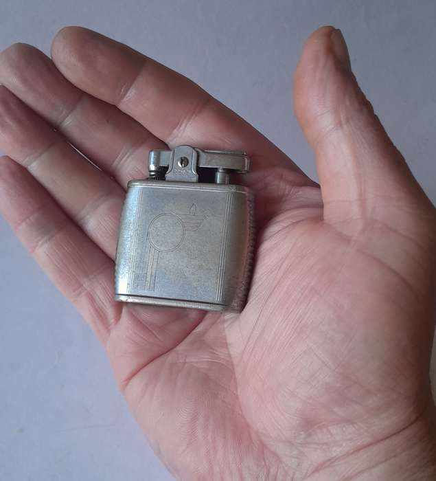 1950's Ronson Viking Butane Gas Lighter.  Made In England.