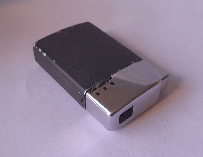 Vintage Austrian "Sim Luxe" Butane Gas Lighter.