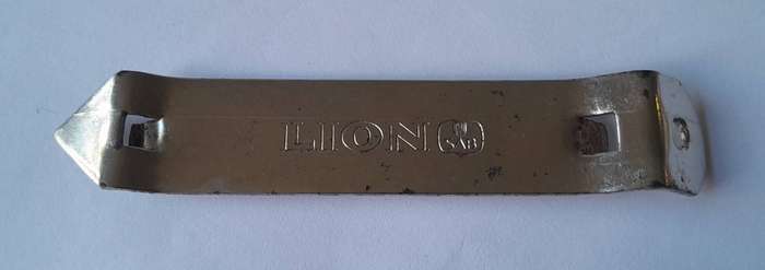 Vintage "Lion" Beer Metal Bottle Opener.