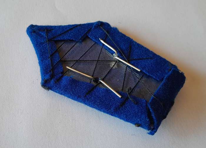 Vintage Dutch National Police Shoulder Board.