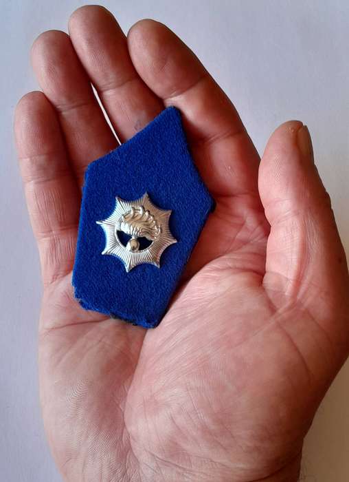 Vintage Dutch National Police Shoulder Board.