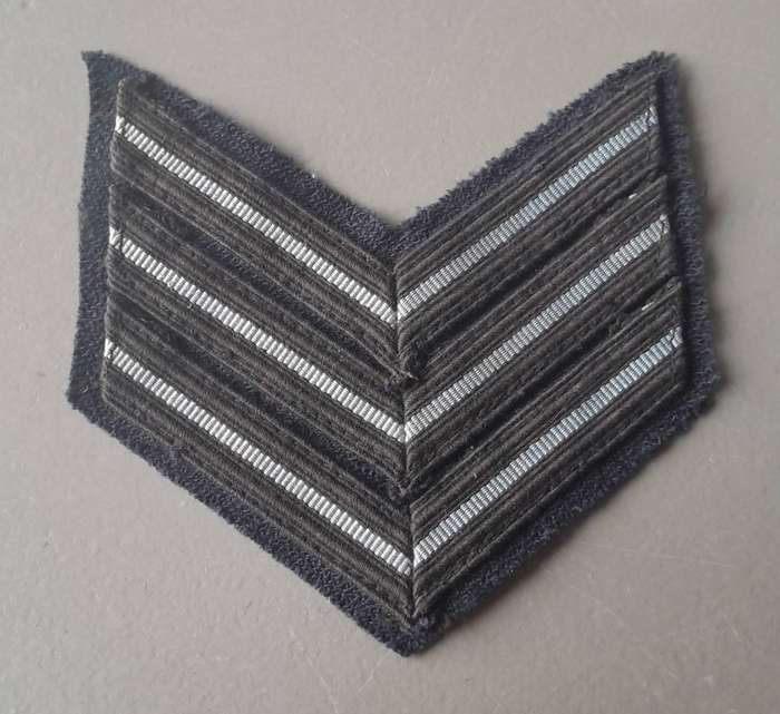 Pair Early SA Air Force Sergeant's Rank Stripes.