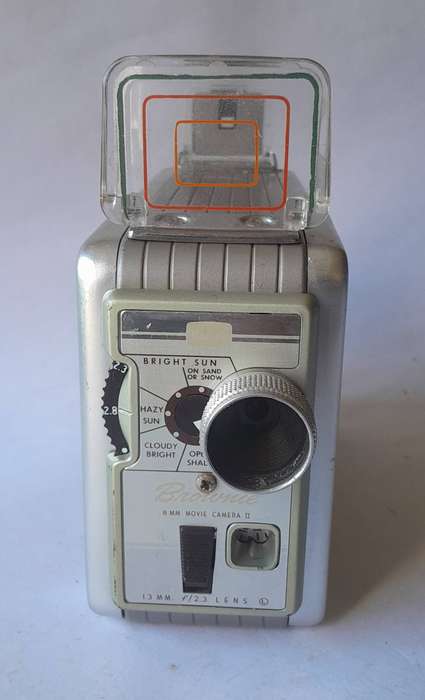 1950's Kodak Brownie 8mm Model 2 Movie Camera.