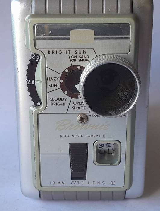 1950's Kodak Brownie 8mm Model 2 Movie Camera.
