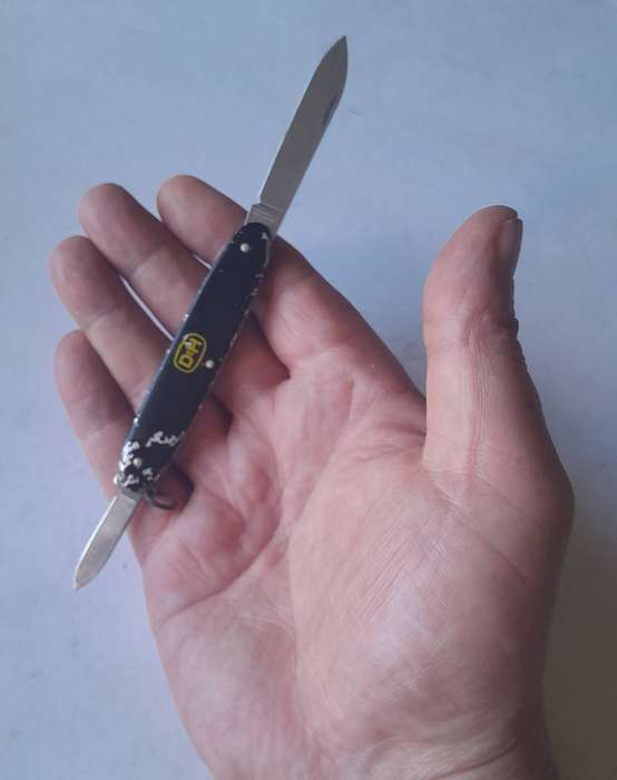 Vintage Victorinox D&H Advertising Folding Knife.