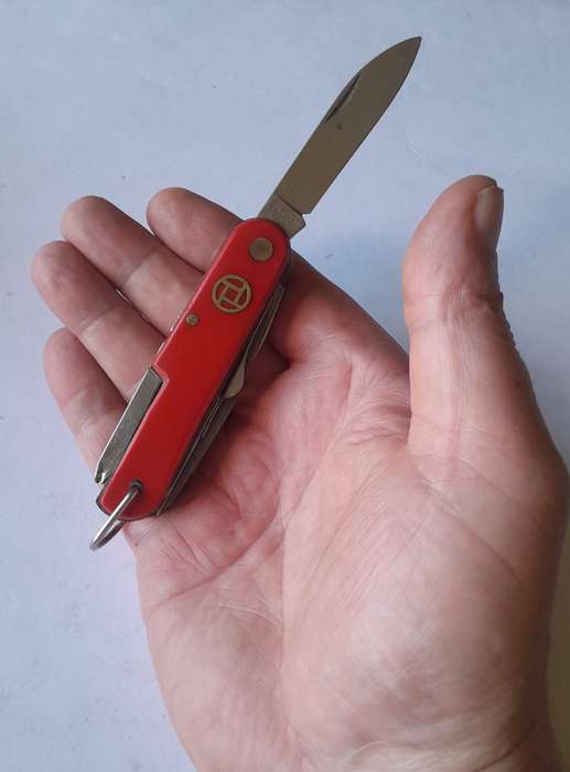 Vintage Swiss Army Style Chinese Multi-Tool Folding Knife.