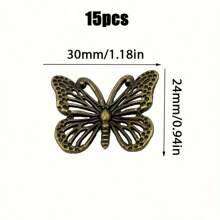 Vintage Butterfly Shaped Drawer Pulls