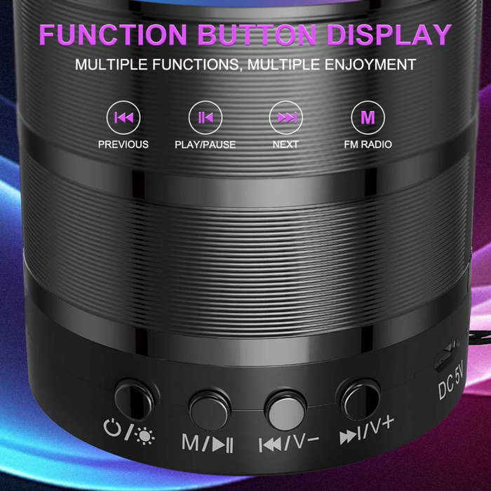 Sing-e WS-887 RGB Wireless Speaker.