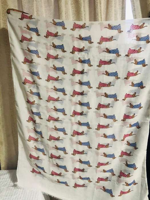 Dachshund Spotty coat ladies Scarf  Sausage Dog lover gift +Body Spritzer