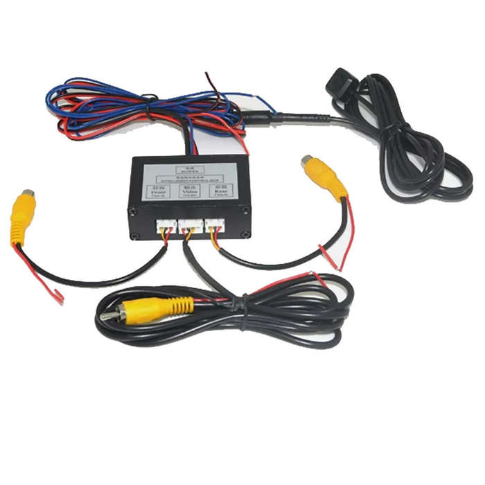Car Front and Rear View Camera Switch Video 2 Channel Control Box Converter