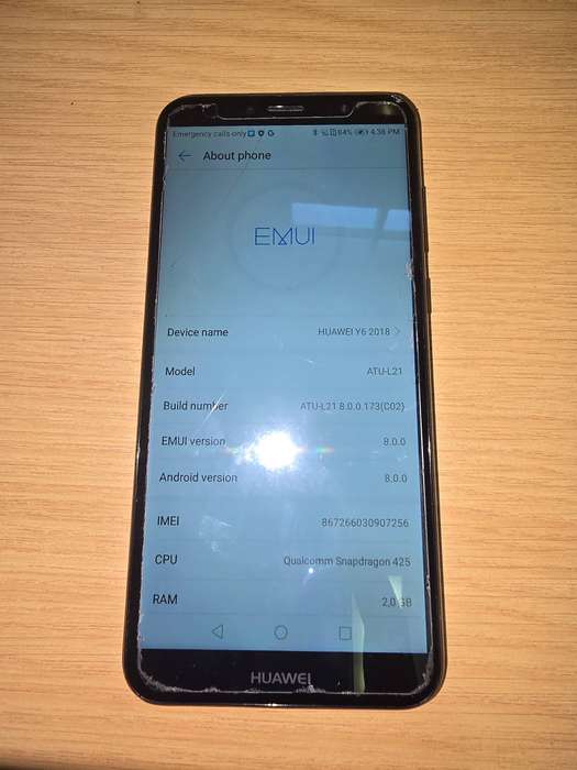 Huawei Y6 2018 Smartphone