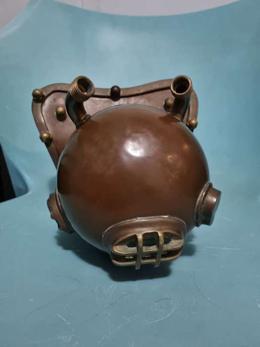 Copper and Brass Diving Helmet