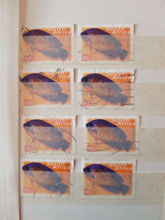 RSA STAMPS USED (BID PER PAGE ,1 BID FOR ALL )